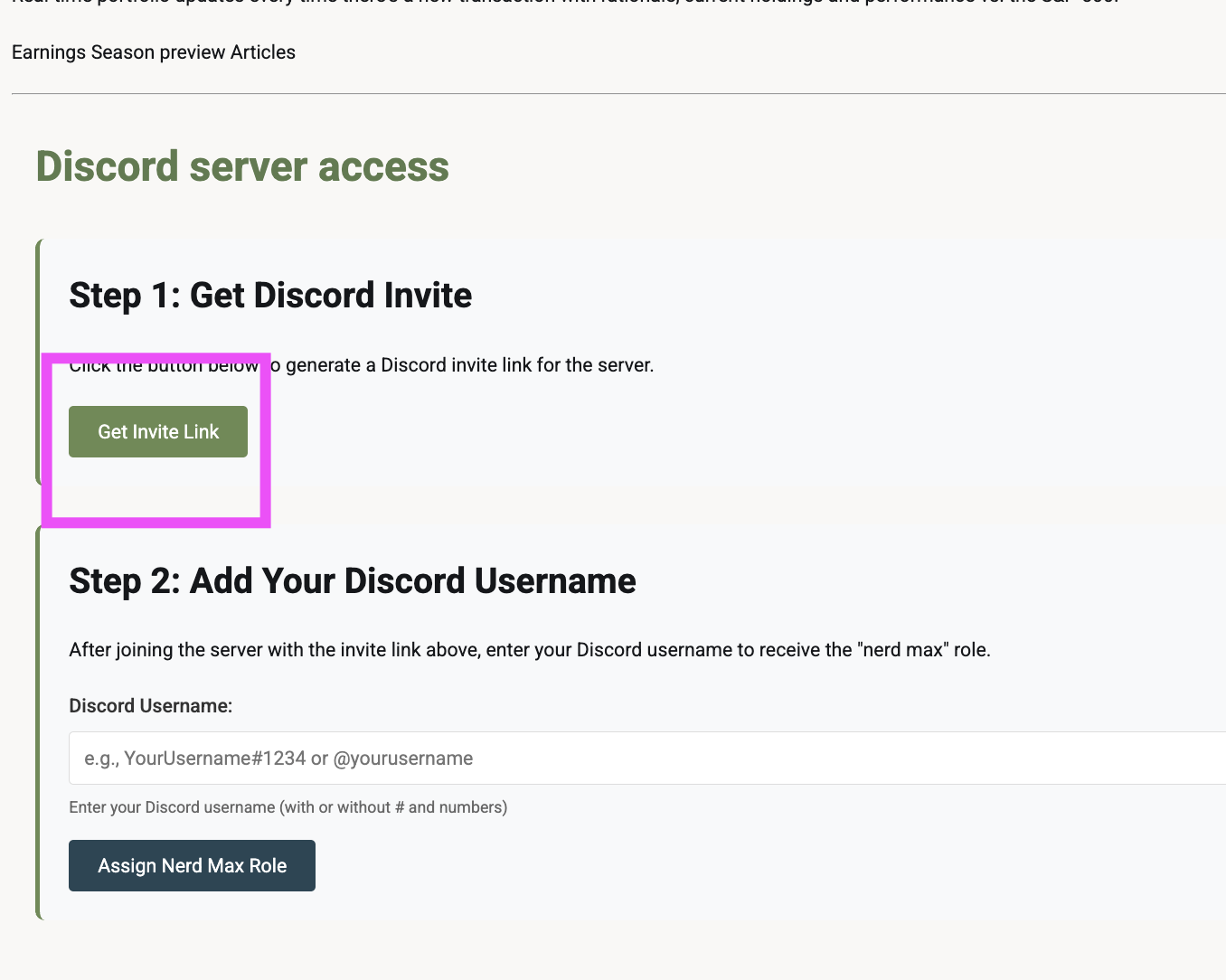 Discord Room Sign-Up Instructions